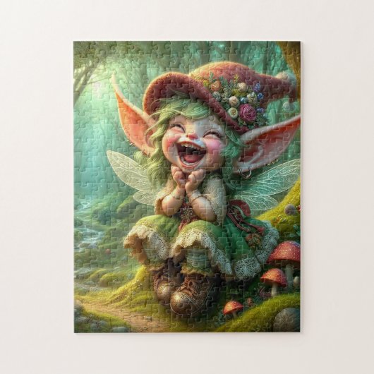 Puzzle Pixie super mignonne et heureuse (Vertical)