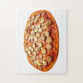 Puzzle Pizza au Pepperoni et à la saucisse (Vertical)