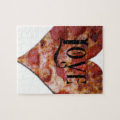 Puzzle Pizza d'amour de Valentine (Horizontal)