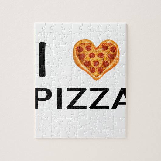 Puzzle Pizza et amour (Vertical)
