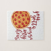 Puzzle Pizza mon coeur (Horizontal)