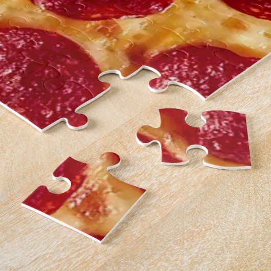 Puzzle pizza pepperonis (Côté)