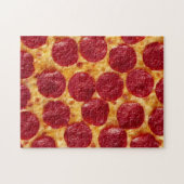 Puzzle pizza pepperonis (Horizontal)