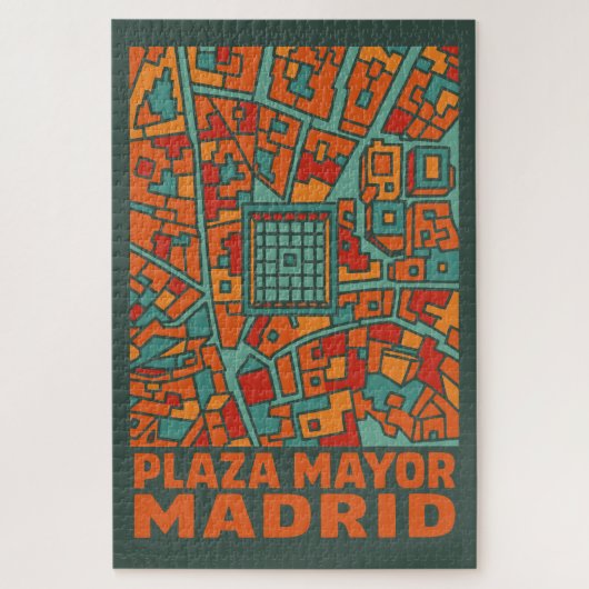 Puzzle Place du Mayor de Madrid (Vertical)