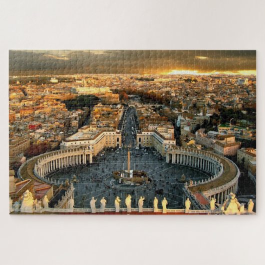 Puzzle Place Saint-Pierre Vatican (Horizontal)