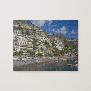 Puzzle Plage à Positano, Campanie, Italie