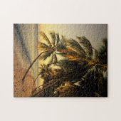 Puzzle Plage au coucher du soleil, Trinidad (Horizontal)