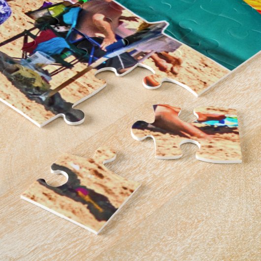 Puzzle Plage bondée d'Ocean City (Côté)