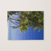 Puzzle Plage bordée de palmiers Îles Cook 3 (Horizontal)