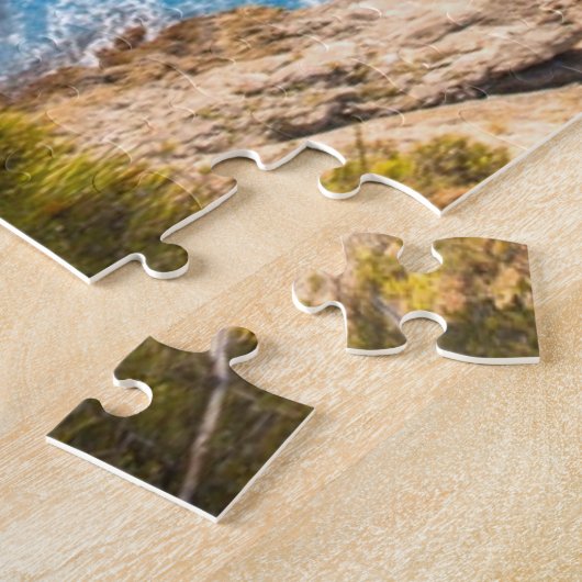 Puzzle Plage cachée Paradise des vagues océaniques (Côté)