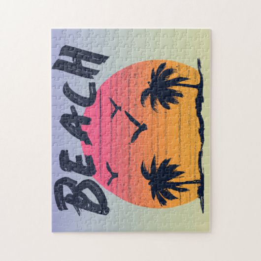 Puzzle Plage/côte/tropical/hawaïen (Vertical)