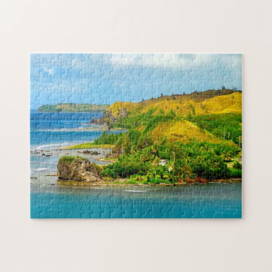 Puzzle Plage côtière de Guam. (Horizontal)