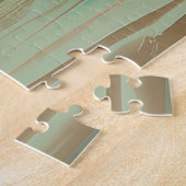 Puzzle Plage d'Airedale Surfing Painting (Côté)