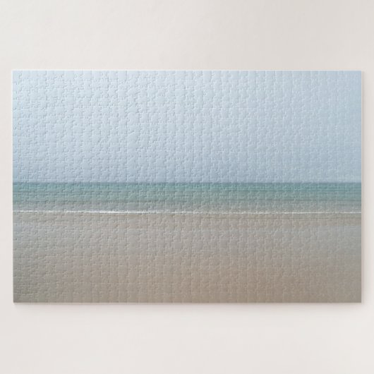 Puzzle Plage dans la tempête (Horizontal)