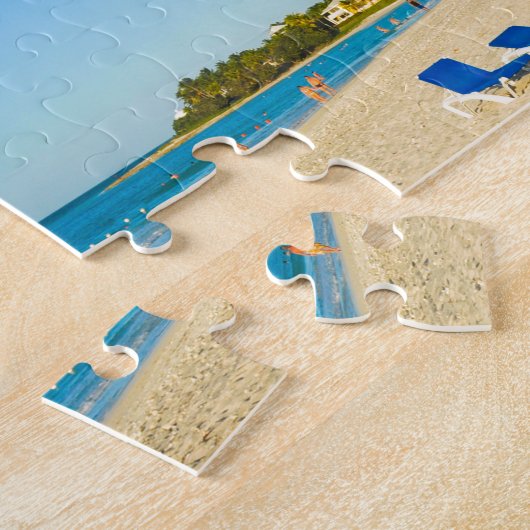 Puzzle Plage dans Vardero, Cuba (Côté)