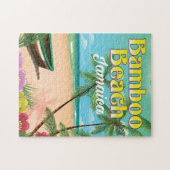 Puzzle Plage de Bamboo Jamaïque (Horizontal)