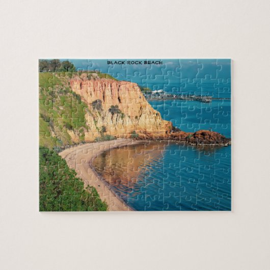Puzzle Plage de Black Rock Australie (Horizontal)