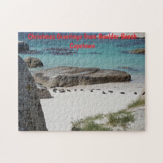 Puzzle Plage de Boulder Capetown (Horizontal)