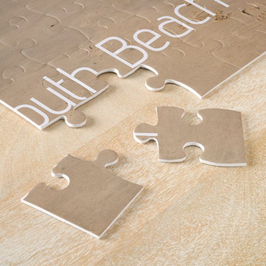 Puzzle Plage de Bournemouth (Côté)