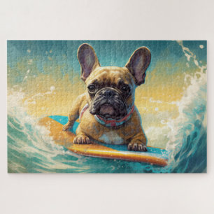 Puzzle Plage de Bulldog