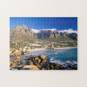 Puzzle Plage de Camps Bay et chaîne des Douze Apôtres