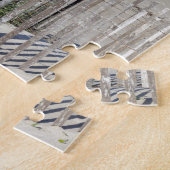 Puzzle Plage de Caswell, terre d'OR et paysage marin (Côté)