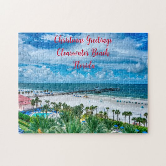 Puzzle Plage de Clearwater Floride. (Horizontal)