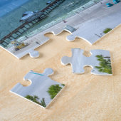 Puzzle Plage de Clearwater Floride. Vœux de Noël (Côté)