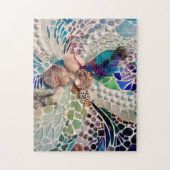Puzzle Plage de coquillages Motif Mosaïque (Vertical)