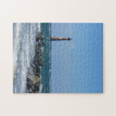 Puzzle Plage de folie de phare de Morris (Horizontal)