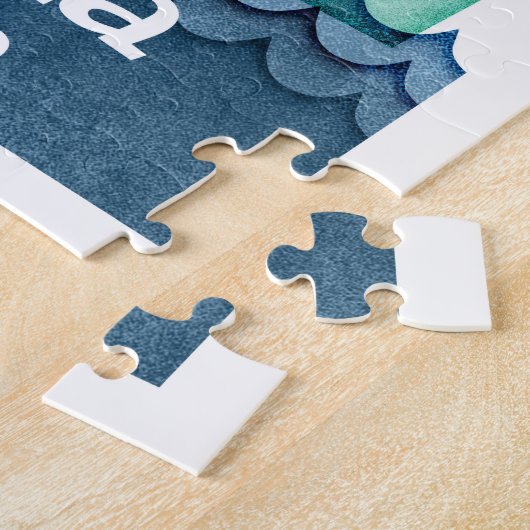 Puzzle Plage de Laguna - Plongée colorée (Côté)