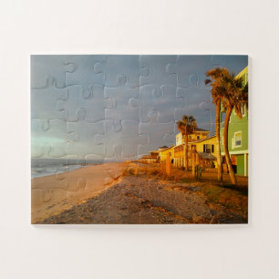 Puzzle Plage de l'île Edisto en Caroline du Sud.
