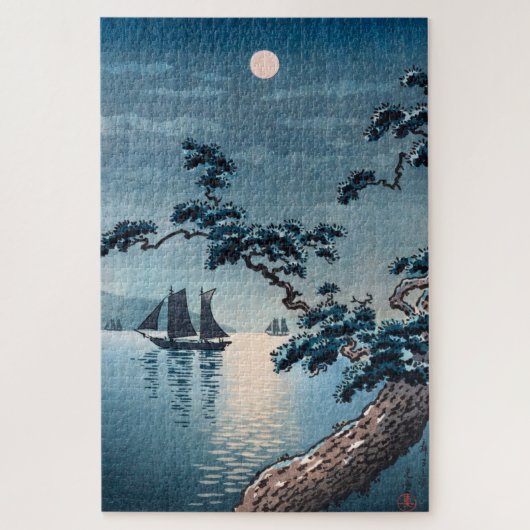 Puzzle Plage de Maiko par Tsuchiya Koitsu (Vertical)