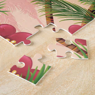 Puzzle Plage de Mazatlan Mexique Affiche de voyage de pla