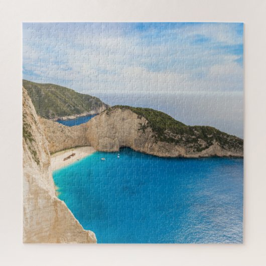 Puzzle Plage de Navagio Grèce (Vertical)