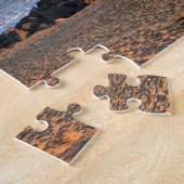 Puzzle Plage de Newport Beach au coucher du soleil, Calif (Côté)