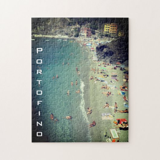 Puzzle plage de Portofino (Vertical)