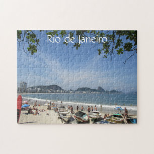 Puzzle plage de rio