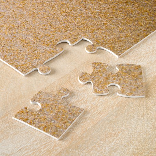 Puzzle Plage de sable avec Surf en mousse (Côté)