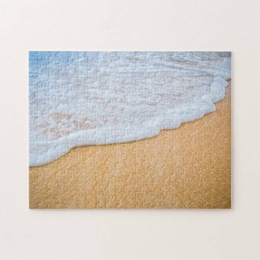 Puzzle Plage de sable avec Surf en mousse (Horizontal)