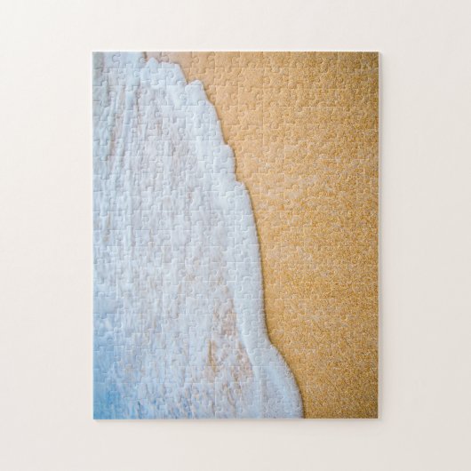 Puzzle Plage de sable avec Surf en mousse (Vertical)