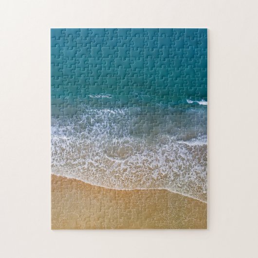 Puzzle Plage de sable Turquoise Blue Ocean Wave (Vertical)