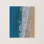Puzzle Plage de sable Turquoise Blue Palm Coast (Vertical)