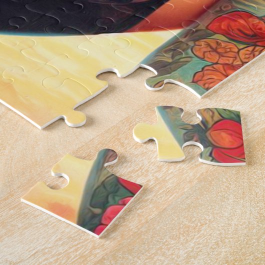 Puzzle Plage de tatouage (Côté)