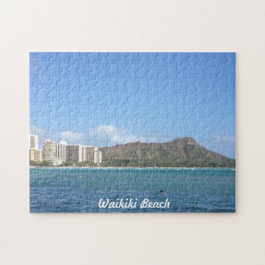 Puzzle Plage de Waikiki (Horizontal)