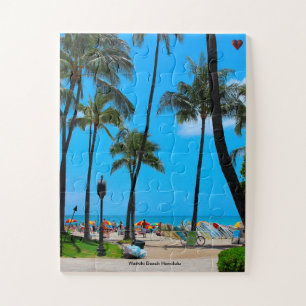 Puzzle Plage de Waikiki Honolulu
