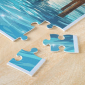 Puzzle Plage des Maldives (Côté)