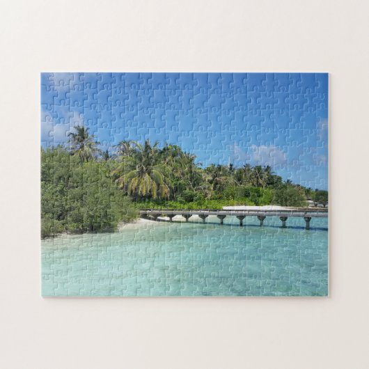 Puzzle Plage des Maldives (Horizontal)