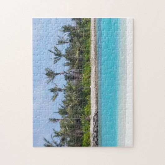 Puzzle Plage des Maldives (Vertical)