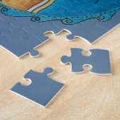 Puzzle Plage d'été amusant soleil bord de mer côte (Côté)